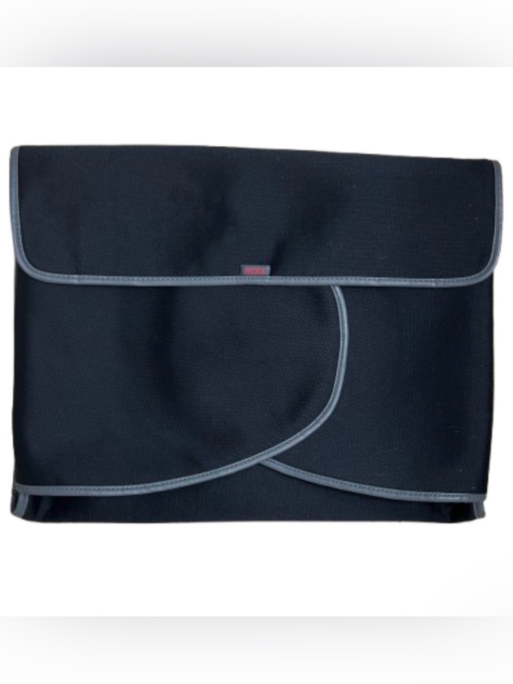 TUMI Flat Folding Pack Black Travel Organizer Packing Accessories Large